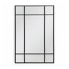 Black Inlay Mirror 220 × 140 cm