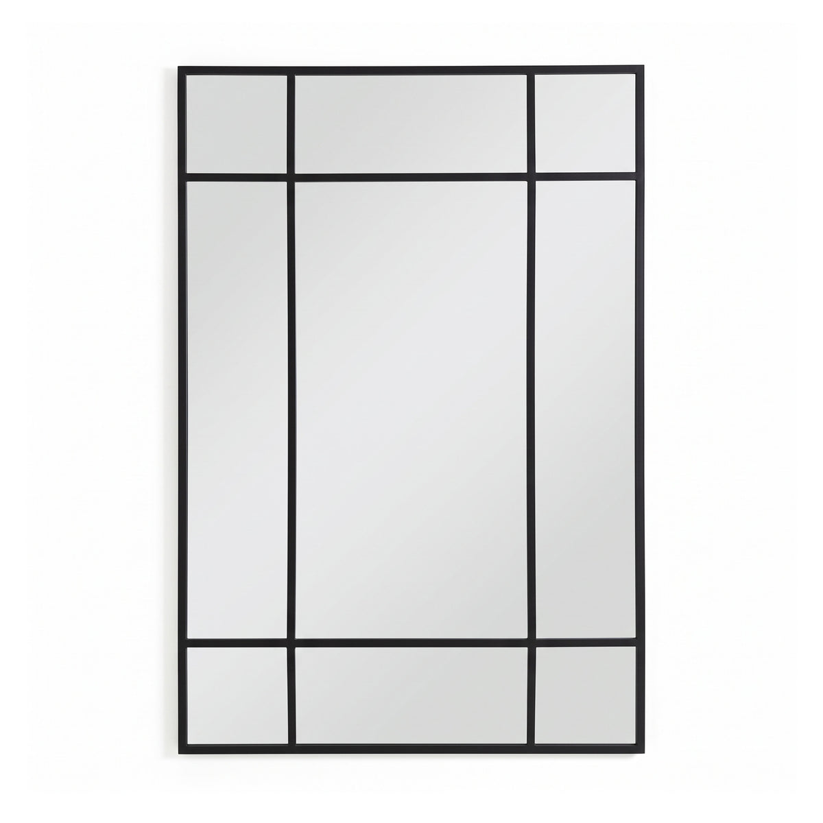 Black Inlay Mirror 220 × 140 cm