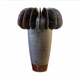 Bronze Metallic Sculptural Ceramic Statement Vases (S/M/L)