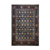 Navy Blue Afghan Rug Design Ariana Collection 457 × 370 cm