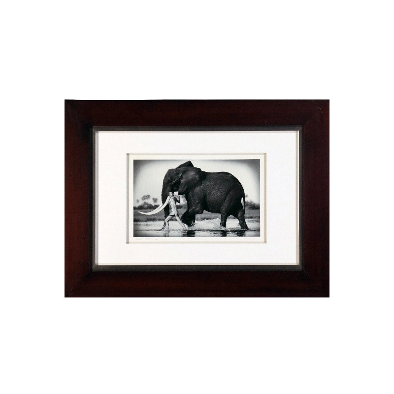 Horst Klemm B/W Framed Olivera & Abu 85 × 63 cm
