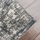 Modern Grey Plush Faux Fur Rugs