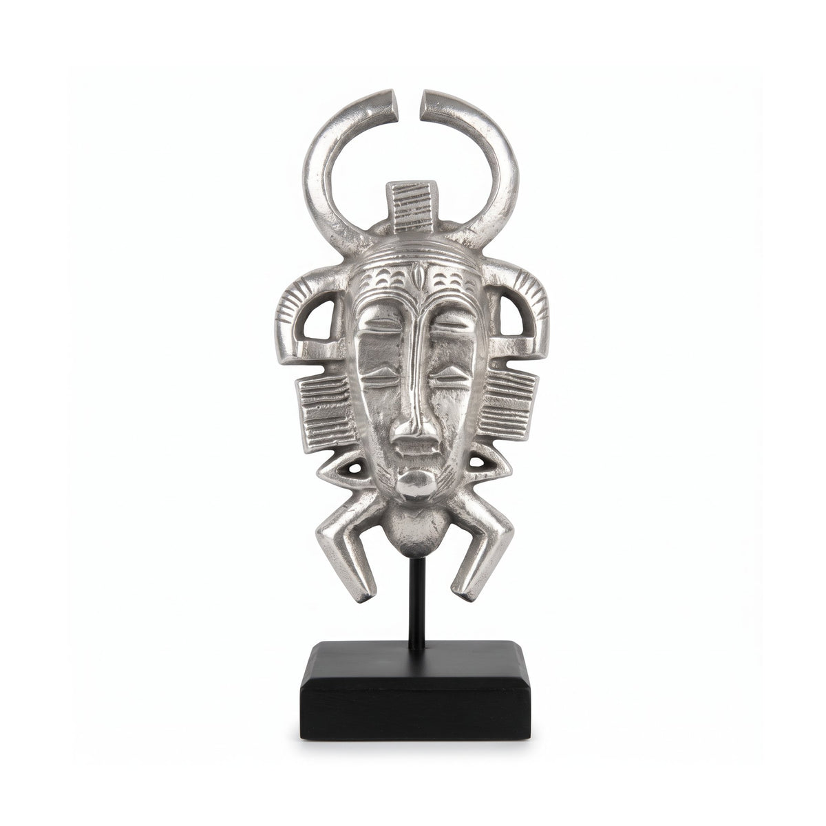 Zawadi Senufo Mask on Stand 21 cm H