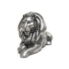 Zawadi Pewter Lion Lying 9 cm L