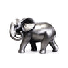 Zawadi Pewter Elephant Trunk Down 9 cm L