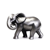 Zawadi Pewter Elephant Trunk Down 9 cm L