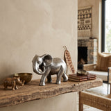 Zawadi Pewter Elephant Trunk Down 9 cm L - photo 2