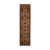 Rust & Cream Multicoloured Anatolian Design Afghan Kilim Geometric Runner 291 × 69 cm