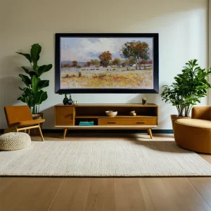PHILLIP BRITZ <Br>LANDSCAPE SCENERY PAINTING<Br> 100cm x 55cm
