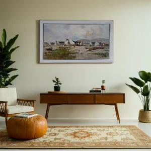PHILLIP BRITZ <Br>LANDSCAPE SCENERY PAINTING <Br> 100cm x 55cm