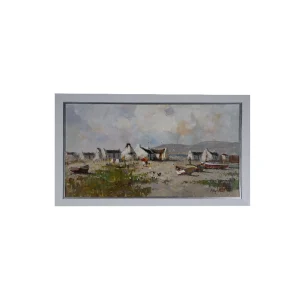 PHILLIP BRITZ <Br>LANDSCAPE SCENERY PAINTING <Br> 100cm x 55cm
