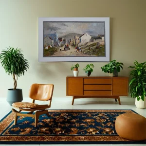 PHILLIP BRITZ <Br>LANDSCAPE SCENERY PAINTING<Br> 70cm x 40cm