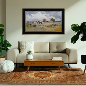 PHILLIP BRITZ<Br>LANDSCAPE SCENERY PAINTING<Br> 70cm x 40cm