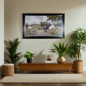 PHILLIP BRITZ <Br> LANDSCAPE SCENERY PAINTING<Br> 140cm x 80cm