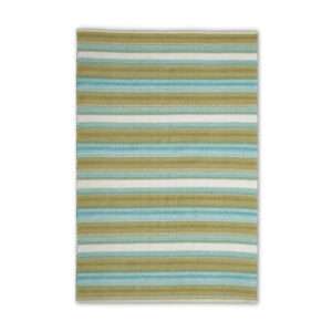 Heriz Gallery <Br>GREEN & ORANGE MODERN CHIC LINE DESIGN KILIM RUGS