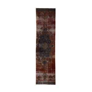VINTAGE PERSIAN DESIGN RUNNER<BR>323cm x 80cm