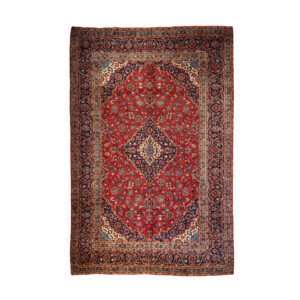 REFURBISHED PERSIAN KASHA RUG<Br> 418cm x 285cm