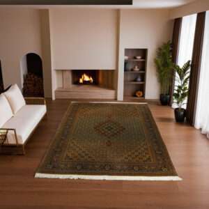 PART SILK TABRIZ/50 RAJ RUG <Br>250cm x 192cm