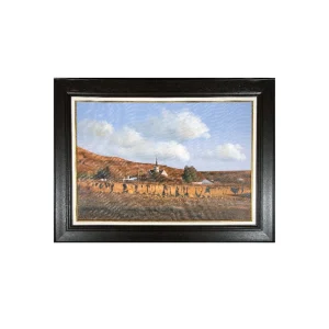 PIETER VAN HEERDEN <Br>LANDSCAPE SCENERY PAINTING <Br> 112cm x 80cm