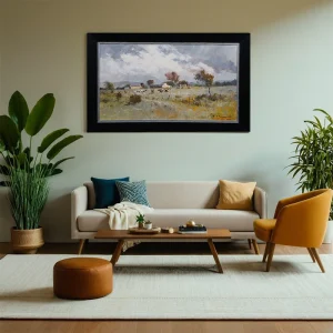 PHILLIP BRITZ <Br> LANDSCAPE SCENERY PAINTING<Br> 70cm x 40cm