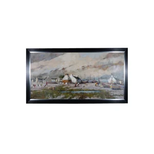 PHILLIP BRITZ <Br> COASTAL LANDSCAPE PAINTING<Br> 200cm x 100cm