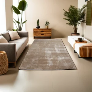 Heriz Gallery <Br>MODERN PLUSH PILE RUGS IN SOFT BEIGE<BR> PIANURA COLLECTION