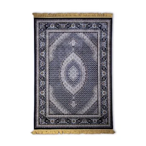 Heriz Gallery <Br>NAVY BLUE TABRIZ MAHI RUG <Br> 230cm x 160cm