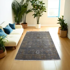 Heriz Gallery <Br>TRANSITIONAL OUSHAK FLORAL DESIGN RUG <BR> CONTEMPO COLLECTION <BR> 230cm x 160cm
