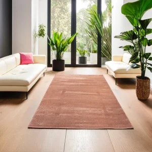 Heriz Gallery <Br>MODERN PLUSH PILE RUGS IN PINK<BR> PIANURA COLLECTION