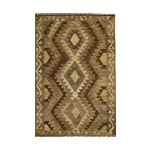 Heriz Gallery <Br>NATURAL KILIM RUG<Br> AFGHAN COLLECTION <Br> 144cm x 96cm