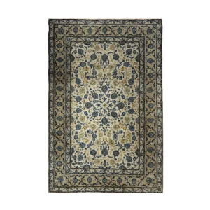 Heriz Gallery <Br>NEUTRAL PERSIAN KASHAN RUG <BR> REFURBISHED COLLECTION <BR> 334cm x 231cm