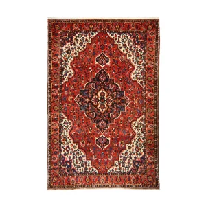 Heriz Gallery <Br>RED PERSIAN BAKHTIAR RUG <BR> REFURBISHED COLLECTION <BR> 365cm x 265cm