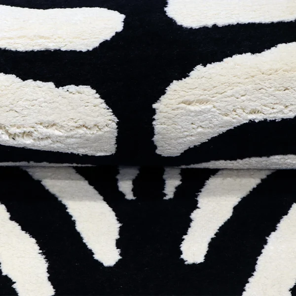 Heriz Gallery <Br>MODERN HAND TUFTED ZEBRA-STRIPED RUNNER'S - Image 6