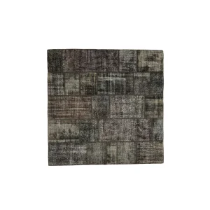 Heriz Gallery <Br> MODERN GREY ANATOLIAN COLLAGE RUG <Br> 203cm x 202cm