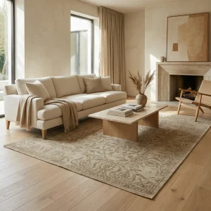 Heriz Gallery <Br> MODERN PART SILK TIBET RUG <Br> 236cm x 168cm