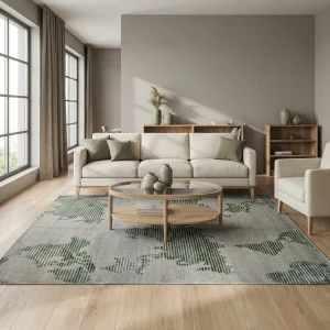 Heriz Gallery <Br> PART SILK TIBET RUG <Br> 231cm x 172cm