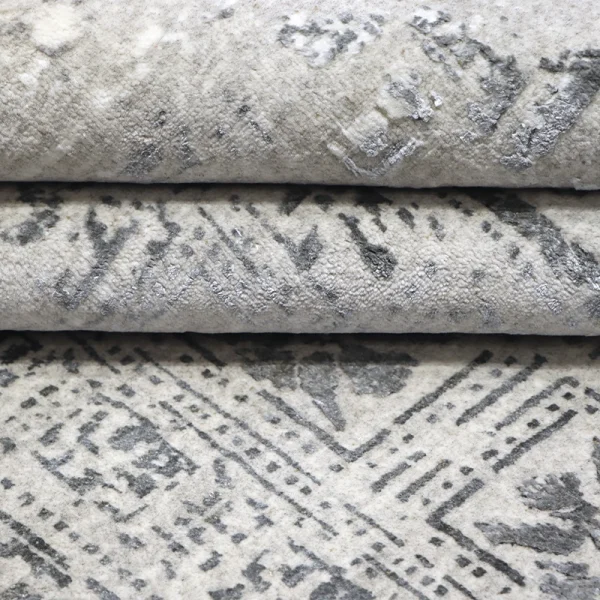 Heriz Gallery <Br> MODERN PART SILK TIBET RUG <Br> PRESIMO COLLECTION <Br> 238cm x 174cm - Image 3