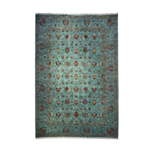 Heriz Gallery <Br> TEAL AFGHAN RUG DESIGN<Br>ARIANA COLLECTION <Br> 415cm x 312cm