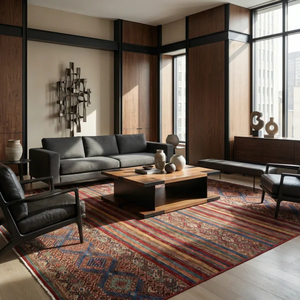 Heriz Gallery <Br> RED AFGHAN RUG DESIGN<Br>ARIANA COLLECTION <Br> 395cm x 312cm - Image 2