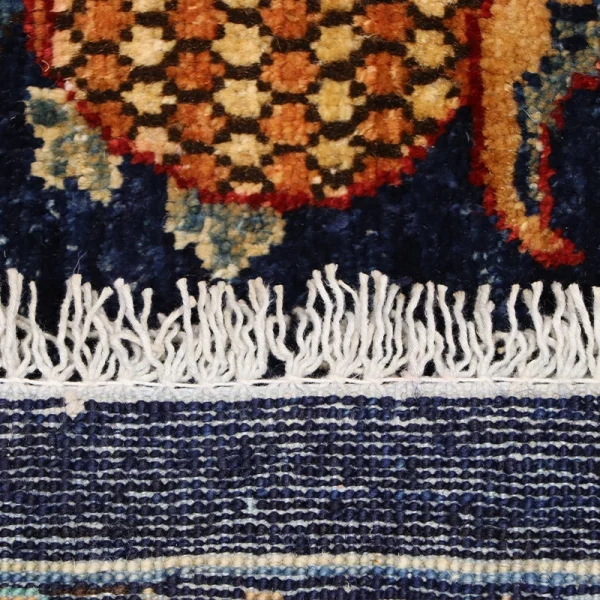 Heriz Gallery <Br> NAVY BLUE AFGHAN RUG DESIGN <Br>ARIANA COLLECTION <Br> 457cm x 370cm - Image 4